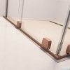 Radaway Furo Brushed Copper DWJ drzwi prysznicowe 120cm lewe szczotkowana miedź 10107622-93-01L/10110580-01-01